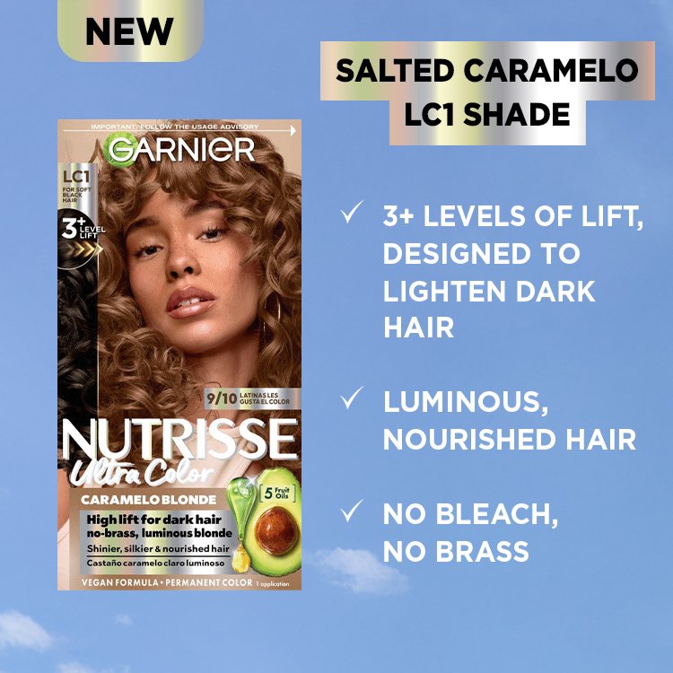 LC1 - High Lift Light Brown Hair Color – Salted Caramelo - Image 6