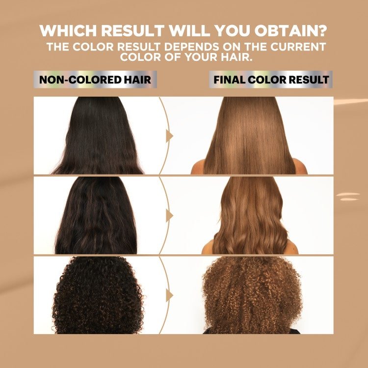 LC1 - High Lift Light Brown Hair Color – Salted Caramelo - Image 5